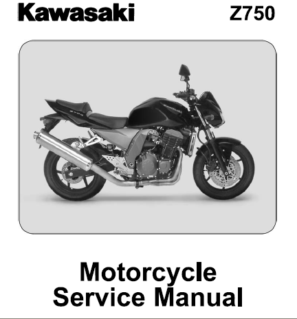 Kawasaki Z750 Service Manual