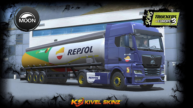 SKINS MOON/THX - MAN TGX REPSOL COMBO