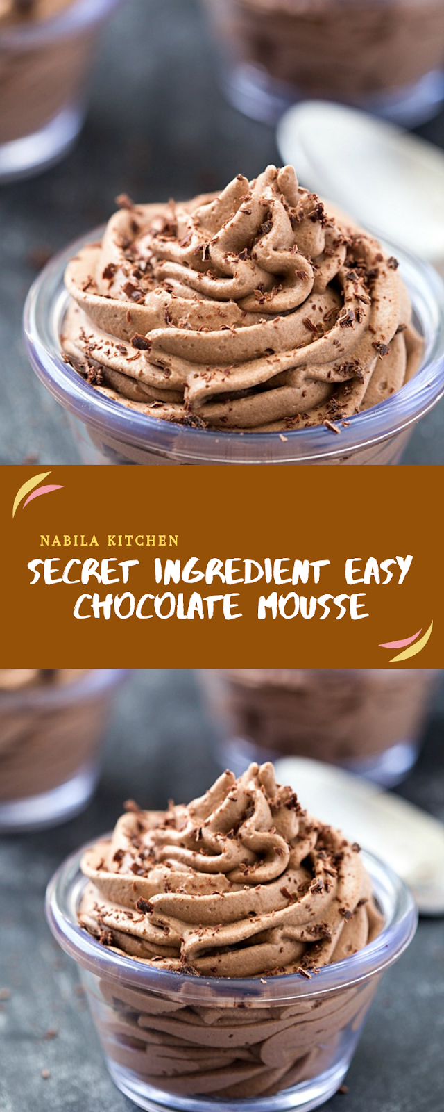 Secret Ingredient Easy Chocolate Mousse