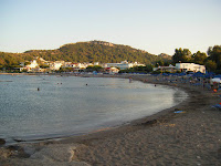 Rhodes Faliraki beach