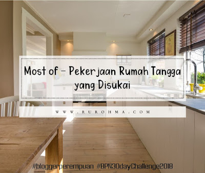 Pekerjaan rumah tangga yang disukai