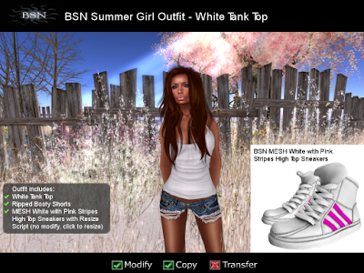 BSN Summer Girl Outfit