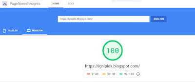 skor-template-igniplex-di-pagespeed-insight-versi-dekstop