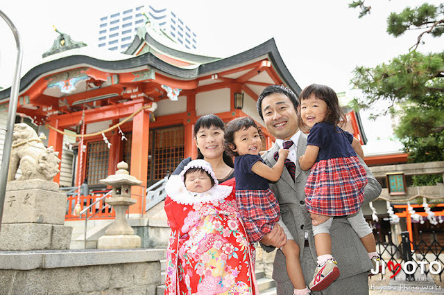 鶴見神社でお宮参り出張撮影