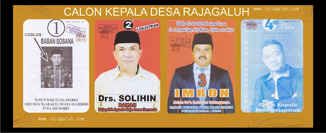 CALON KEPALA DESA RAJAGALUH