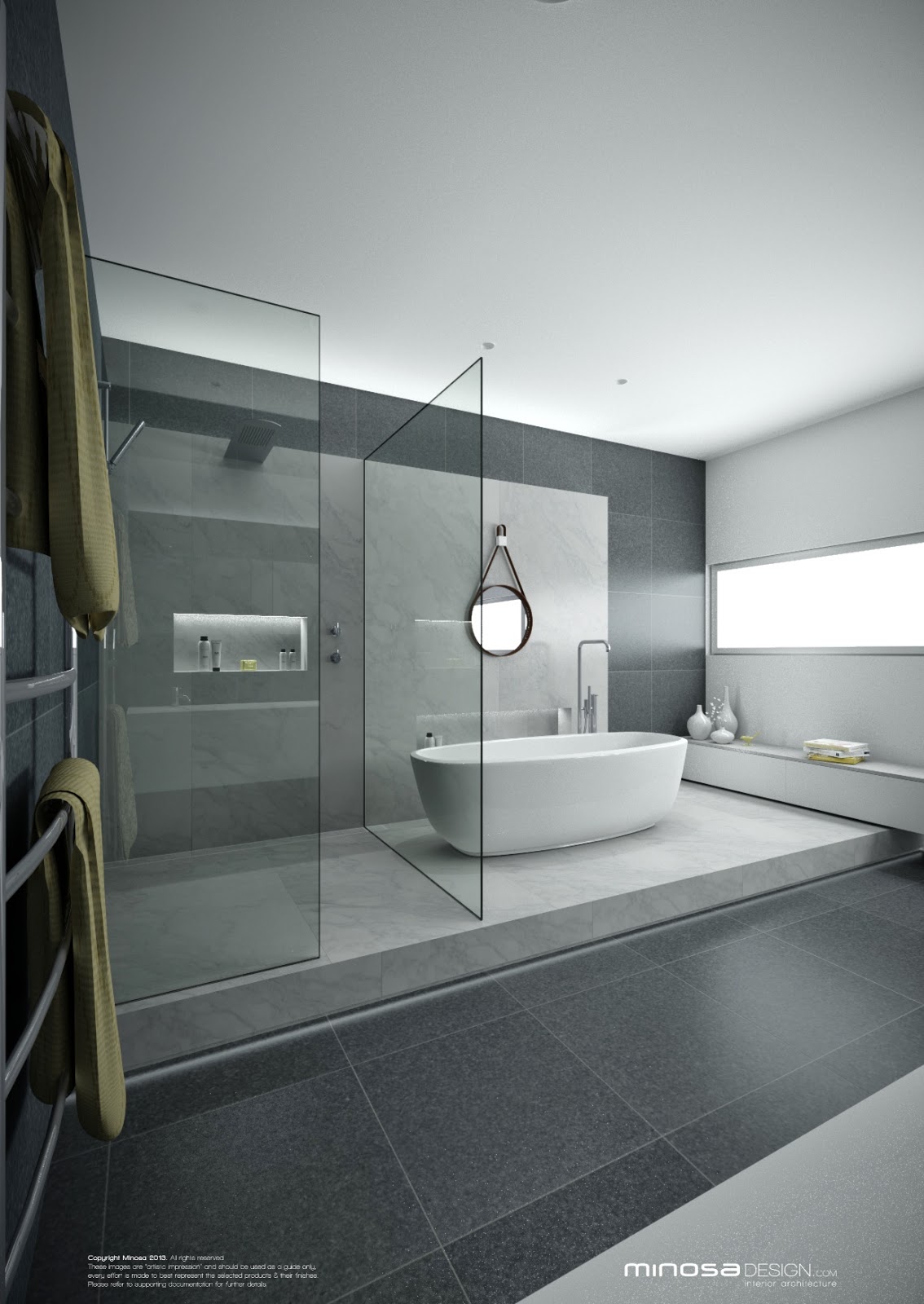 Minosa A real showstopper Modern Bathroom