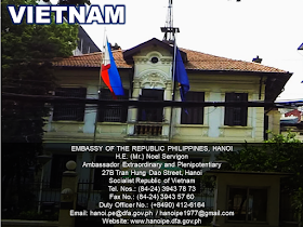 The Embassy is a piece of our country in a foreign territory where every Filipinos feel safe and secured. No matter where you are in the world, may you be an immigrant or an overseas Filipino worker (OFW) you need to know the locations of our embassies and consulates.  Information is power and here we are providing you all that you need to know the whereabouts of the Philippine embassies around the world and how to get in touch with them.  Advertisement         Sponsored Links                  EMBASSY OF THE REPUBLIC OF THE PHILIPPINES, BUENOS AIRES   Hon. (Ms.) Lolita B. Capco   Chargé d' Affaires, a.i.   Zapiola 1701, C1426AUI   Buenos Aires, Argentina   Tel. Nos.: (+54-11) 4554-4015; 4554-4856   Fax No.: (+54-11) 4554-9194   Duty Officer No.: (+549-11) 6700-2333   Consular Mobile Hotline No.: (+549-11) 6700-5111   Email: buenosaires.pe@dfa.gov.ph / pheba@fibertel.com.ar   Website: http://buenosairespe.dfa.gov.ph   Facebook: @PHinArgentina      EMBASSY OF THE REPUBLIC OF THE PHILIPPINES, CANBERRA   H.E. (Ms.) Minda Calaguian-Cruz   Ambassador Extraordinary and Plenipotentiary   1 Moonah Place, Yarralumla, Canberra, A.C.T. 2600   P.O. Box 3297, Manuka, A.C.T. 2603   Tel. Nos.: (+61-2) 6273-2535; 6273-2536   Fax No.: (+61-2) 6273-3984   Duty Officer No.: (+61) 4087-35383   Email: canberra.pe@dfa.gov.ph / canberra.pe@philembassy.org.au   Website: www.canberrape.dfa.gov.ph / www.philembassy.org.au     PHILIPPINE CONSULATE GENERAL, SYDNEY Hon. (Ms.) Melanie Rita B. Diano  Acting Head of Post  Philippine Centre, Level 1  27-33 Wentworth Avenue, Sydney NSW 2000  Tel. No.: (+61-2) 9262-7377  Fax No.: (+61-2) 9262-7355  Emergency No.: (+61) 415-426400  Email: sydney.pcg@dfa.gov.ph / communications@philippineconsulate.com.au  Website: www.sydneypcg.dfa.gov.ph / www.philippineconsulate.com.au    EMBASSY OF THE REPUBLIC OF THE PHILIPPINES, VIENNA  H.E. (Ms.) Maria Cleofe R. Natividad  Ambassador Extraordinary and Plenipotentiary  20th and 21st Floor, ARES Tower  Donau-City-Strasse 11, A-1220  Vienna, Austria  Tel. No.: (+43-1) 533-2401  Fax No.: (+43-1) 533-2401/24  Emergency No.: (+43-6991) 232-2034  Email: vienna.pe@dfa.gov.ph / vienna.pm@dfa.gov.ph / office@philippine-embassy.at  Website: www.viennape.dfa.gov.ph / www.philippine-embassy.at    EMBASSY OF THE REPUBLIC OF THE PHILIPPINES, MANAMA  H.E. (Mr.) Alfonso A. Ver  Ambassador Extraordinary and Plenipotentiary  Villa No. 939, Road No. 3220, Block 332, Bu-Asheera (Mahooz Area)  Manama, Kingdom of Bahrain  P.O. Box 26681, Manama , Kingdom of Bahrain  Tel. Nos.: (+973) 1772-1234 (4 lines)  Fax No.: (+973) 1772-0827  Duty Officer No.: (+973) 3995-3235  Email: manama.pe@dfa.gov.ph / manamape@batelco.com.bh  Website: www.manamape.dfa.gov.ph  Facebook: @PHLinBahrain    EMBASSY OF THE REPUBLIC OF THE PHILIPPINES, DHAKA  H.E. (Mr.) Vicente Vivencio T. Bandillo  Ambassador Extraordinary and Plenipotentiary  House No. 2F, NE(D), Road 73G, Gulshan 2  Dhaka, Bangladesh  Tel. Nos.: (+880) 29881-590 to 92  Fax No.: (+880) 29881-593  Hotline No.: (+880) 1915-477731  Email: dhaka.pe@dfa.gov.ph / philemb2@aknetbd.com  Website: www.dhakape.dfa.gov.ph  Facebook: @PHinBangladesh      EMBASSY OF THE REPUBLIC OF THE PHILIPPINES, BRUSSELS  Hon. (Mr.) Alan L. Deniega  Chargé d' Affaires, a.i.  297 Avenue Moliere, 1050  Brussels, Belgium  Tel Nos.: (+32-2) 34033-77 to 78  Fax No.: (+32-2) 345-6425  Duty Officer No.: (+32-4) 8860-9177  Email: brussels.pe@dfa.gov.ph; brusselspe@gmail.com  Website: www.brusselspe.dfa.gov.ph  Facebook: @PHinBelgium      EMBASSY OF THE REPUBLIC OF THE PHILIPPINES, BRASILIA     Hon. (Ms.) Marichu B. Mauro   Chargé d' Affaires, a.i.   SEN 801 - Asa Norte, Brasilia   DF CEP: 70800-910-Brazil   Tel. Nos.: (+55-61) 3224-8694; 3223-5143   Hotline No.: (+55-61) 9 9389-3042   Email: brasilia.pe@dfa.gov.ph / brasiliape@brturbo.com.br   Website: www.brasiliape.dfa.gov.ph / www.philembassybrasilia.org       EMBASSY OF THE REPUBLIC OF THE PHILIPPINES, BRUNEI   H.E. (Mr.) Meynardo LB. Montealegre   Ambassador Extraordinary and Plenipotentiary   Simpang 336, Diplomatic Enclave, Jalan Kebangsaan,   Bandar Seri Begawan, BA 2312, Brunei Darussalam   Tel. Nos.: (+673) 224-1465; 224-1466   Fax No.: (+673) 223-7707   Consular / ATN Hotline No.: (+673) 871-4881   OWWA 24-hour Hotline No.: (+673) 729-1315   POLO 24-hour Hotline No.: (+673) 729-1316   Email: brunei.pe@dfa.gov.ph / philippineembassy.brunei@gmail.com   Website: www.bruneipe.dfa.gov.ph / www.pebrunei.org     EMBASSY OF THE REPUBLIC OF THE PHILIPPINES, PHNOM PENH  H.E. (Mr.) Christopher B. Montero  Ambassador Extraordinary and Plenipotentiary  No. 182 Preah Norodom Blvd.  Sangkat Tonle Bassac, Khan Chamkarmon  Phnom Penh, Kingdom of Cambodia  P.O. Box 2018  Tel. Nos.: (+855-23) 222-303; 222-304  Fax No.: (+855-23) 215-143  Emergency No.: (+855) 98-888-771 | (+855) 98-888-529  Email: phnompenh.pe@dfa.gov.ph | phnompenhpe@ezecom.com.kh  Website: www.phnompenhpe.dfa.gov.ph  Facebook: @PHLinCambodia    EMBASSY OF THE REPUBLIC OF THE PHILIPINES, OTTAWA  H.E. (Ms.) Petronila P. Garcia   Ambassador Extraordinary and Plenipotentiary   30 Murray Street   Ottawa, Ontario, K1N 5M4, Canada   Tel. No.: (+1-613) 233-1121   Fax No.: (+1-613) 233-4165   Duty Officer No.: (+1-613) 614-2846   Email: ottawa.pe@dfa.gov.ph / embassyofphilippines@rogers.com  Website: www.ottawape.dfa.gov.ph  Facebook: @PHinCanada       EMBASSY OF THE REPUBLIC OF THE PHILIPPINES, SANTIAGO  Hon. (Mr.) Marcos A.S. Punsalang   Chargé d' Affaires, a.i.   Felix de Amesti No. 367   Las Condes, Santiago, Chile   Tel. Nos.: (+562) 2208-1313; 2208-1939   Emergency No.: (+569) 9427-20320   Hotline No.: (+562) 2228-1670   Email: santiago.pe@dfa.gov.ph / embassyfilipinas@gmail.com   Website: www.santiagope.dfa.gov.ph    Facebook: @PHinChile     EMBASSY OF THE REPUBLIC OF THE PHILIPPINES, BEIJING  H.E. (Mr.) Jose Santiago L. Sta. Romana   Ambassador Extraordinary and Plenipotentiary   23 Xiu Shui Bei Jie, Jianguomenwai, Beijing, 100600   People’s Republic of China   Tel. Nos.: (+86-10) 6532-2518; 6532-2451; 6532-1872   Fax Nos.: (+86-10) 6532-3761; 6532-1921 (Consular Section)   Hotline Nos.: (+86) 1391-1180-495 (ATN); (+86) 1381-1120-334 (Duty Officer)   Email: beijing.pe@dfa.gov.ph | philippineembassy@yahoo.com   Website: www.beijingpe.dfa.gov.ph    PHILIPPINE CONSULATE GENERAL, CHONGQING  Hon. (Ms.) Olivia V. Palala   Consul General   Unit 2903-2905, 29th Floor, Metropolitan Oriental Plaza   68 Zourong Road, Yuzhong District, Chongqing 400010   People's Republic of China   Tel. Nos.: (+86-23) 6381-0832; 6380-9532   Telefax No.: (+86-23) 6372-9809   Hotline Nos.: (+86) 1361-7678-321; (+86) 1582-3972-513 (ATN)   (+86) 1580-8057-032 (Duty Officer)   Email: chongqing.pcg@dfa.gov.ph / chongqingpcg@gmail.com     Website: www.chongqingpcg.dfa.gov.ph      PHILIPPINE CONSULATE GENERAL, GUANGZHOU  Hon. (Mr.) Ajeet-Victor S. Panemanglor   Acting Head of Post   Room Nos. 706-712, Guangdong International Bldg.   339 Huanshi Dong Lu, Guangzhou, Guangdong, 510098   People’s Republic of China   Tel. Nos.: (+86-20) 8331-1461; 8331-0996   Fax No.: (+86-20) 8333-0573   Hotline Nos.: (+86) 1392-4099-636 (Duty Officer); (+86) 1357-0008-063 (ATN)   Email: guangzhou.pcg@dfa.gov.ph / philcongenguangzhou@yahoo.com   Website: www.guangzhoupcg.dfa.gov.ph    PHILIPPINE CONSULATE GENERAL, XIAMEN  Hon. (Mr.) Julius Caesar A. Flores   Consul General   No. 2 and 3, Lingxiang Li, Lianhua Xin Cun   Siming District, Xiamen City 361009   People's Republic of China   Tel. Nos.: (+86-592) 513-0366; 513-0355   Fax No.: (+86-592) 553-0803   ATN Hotline No.: (+86) 1390-6036-614   Duty Officer No.: (+86) 1890-5921-595   Email: xiamen.pcg@dfa.gov.ph / xiamenpc@yahoo.com   Website: xiamenpcg.dfa.gov.ph    PHILIPPINE CONSULATE GENERAL, MACAU  Hon. (Ms.) Lilybeth R. Deapera   Consul General   Units 1404-1406, 14/F AIA Tower   Avenida Comercial de Macau   Macau SAR   Tel. No.: (+853) 2875-7111   Fax No.: (+853) 2875-7227   Hotline Nos.:(+853) 6698-1900 (ATN); 6687-2509 (POLO & OWWA)   Email: macau.pcg@dfa.gov.ph / pcgmacao@gmail.com   Website: www.macaupcg.dfa.gov.ph  Facebook: @PHinMacau    PHILIPPINE CONSULATE GENERAL, SHANGHAI  Hon. (Mr.) Wilfredo R. Cuyugan   Consul General   Suite 301 Metrobank Plaza,   1160 West Yan’An Road, Changning District, Shanghai 200052   People’s Republic of China   Tel. No.: (+86-21) 6281-8020   Fax No.: (+86-21) 6281-8023   Hotline No.: (+86) 1391 747-7112   Email: shanghai.pcg@dfa.gov.ph / shanghaipcg@hotmail.com   Website: www.shanghaipcg.dfa.gov.ph    PHILIPPINE CONSULATE GENERAL, HONG KONG  Hon. (Mr.) Antonio A. Morales   Consul General   14th Floor, United Centre, 95 Queensway, Admiralty   Hong Kong SAR   Tel. No.: (+852) 2823-8501   Fax Nos.: (+852) 2866-9885; 2866-8559   Hotline Nos.: (+852) 915-54023 (Consular); (+852) 552-91880 (Labor)   (+852) 634-59324 (OWWA)   Email: hongkong.pcg@dfa.gov.ph / hongkongphilcongen@gmail.com   Website: www.hongkongpcg.dfa.gov.ph Facebook: @PHLinHK     EMBASSY OF THE REPUBLIC OF THE PHILIPPINES, PRAGUE  Hon. (Mr.) Juan E. Dayang, Jr.  Chargé d' Affaires, a.i.  Senovazne Namesti 8, Prague 1, 110 00,  Czech Republic  Tel. Nos.: (+420) 224-216397; 224-216400; 224-216385  Fax No.: (+420) 224-216390  Duty Officer No.: (+420) 607-850-764  Email: prague.pe@dfa.gov.ph / praguepe@gmail.com   Website: www.praguepe.dfa.gov.ph  Facebook: @PHinCzechRepublic     EMBASSY OF THE REPUBLIC OF THE PHILIPPINES, CAIRO  H.E. (Mr.) Leslie J. Baja  Ambassador Extraordinary and Plenipotentiary  Road 200, Villa 28 Degla, Maadi, Cairo  Arab Republic of Egypt  Tel. Nos.: (+20-2) 2521-3045; 2521-3062; 2521-3064; 2521-3065  Fax No.: (+20-2) 2521- 3048  ATN No.: (+20-122) 743-6472  Duty Phone No.: (+20-128) 895-1110  Email: cairo.pe@dfa.gov.ph / info@philembassycairo.org  Website: www.cairope.dfa.gov.ph  Facebook: @PHinEgypt      EMBASSY OF THE REPUBLIC OF THE PHILIPPINES, PARIS  H.E. (Ms.) Ma. Theresa P. Lazaro  Ambassador Extraordinary and Plenipotentiary  4 Hameau de Boulainvilliers, 45 rue du Ranelagh  75016 Paris, France  Tel Nos.: (+33-1) 4414-5700; 4414-5701/12 (Consular)  Fax No.: (+33-1) 464-75600  Emergency No.: (+33-6) 205-92515  Email: paris.pe@dfa.gov.ph | parispe.dfa@gmail.com  Website: www.parispe.dfa.gov.ph  Facebook: @PHinFrance      EMBASSY OF THE REPUBLIC OF THE PHILIPPINES, BERLIN  Hon. (Ms.) Lillibeth V. Pono  Chargé d' Affaires, a.i.  2nd Floor, Haus Cumberland  Kurfürstendamm 194, 10707 Berlin  Federal Republic of Germany  Tel. No.: (+49-30) 864-950022  Fax No.: (+49-30) 873-2551  Duty Officer No.: (+49) 173-521-5703  Email: berlin.pe@dfa.gov.ph / info@philippine-embassy.de  Website: www.berlinpe.dfa.gov.ph / www.philippine-embassy.de  Facebook: @PHinGermany      EMBASSY OF THE REPUBLIC OF THE PHILIPPINES, ATHENS  Hon. (Ms.) Rosario P. Lemque  Chargé d' Affaires, a.i.  26 Antheon Street, Paleo Psychico 154-52  Athens, Greece  Tel. Nos. (+30-210) 672-1883; 672-1837  Fax No. (+30-210) 672-1872  Duty Officer No. (+30) 697-4319-539  Email: athens.pe@dfa.gov.ph / phembathens@gmail.com  Website: www.athenspe.dfa.gov.ph  Facebook: @PHLinGreece      EMBASSY OF THE REPUBLIC OF THE PHILIPPINES, BUDAPEST  H.E. (Ms.) Maria Fe T. Pangilinan  Ambassador Extraordinary and Plenipotentiary  1026 Budapest, Gabor Aron utca 58  Hungary  Tel. No.: (+36-1) 391-4300  Fax No.: (+36-1) 200-5528  Duty Officer No.: (+36) 30-202-1760  Email: budapest.pe@dfa.gov.ph / phbuda@philembassy.hu  Website: www.budapestpe.dfa.gov.ph  Facebook: @PHLinHungary      EMBASSY OF THE REPUBLIC OF THE PHILIPPINES, NEW DELHI  H.E. (Ms.) Ma. Teresita C. Daza  Ambassador Extraordinary and Plenipotentiary  50-N, Nyaya Marg, Chanakyapuri,  New Delhi 110021, India  Tel. Nos.: (+91-11) 2688-9091; 2410-1120  Fax No.: (+91-11) 2687-6401  Duty Officer No.: (+91) 99-1079-7014  Email: newdelhi.pe@dfa.gov.ph / philippineembassynewdelhi@gmail.com  Website: www.newdelhipe.dfa.gov.ph       EMBASSY OF THE REPUBLIC OF THE PHILIPPINES, JAKARTA  Hon. (Ms.) Shirlene C. Mananquil  Chargé d' Affaires, a.i  Jl. Imam Bonjol No. 8 Menteng, Jakarta Pusat 10310  Indonesia  Tel. No.: (+62-21) 310-0334  Fax No.: (+62-21) 315-1167  Emergency No.: (+62) 878-8537-3275  Email : jakarta.pe@dfa.gov.ph / jakartape@gmail.com  Website: www.jakartape.dfa.gov.ph / www.philembjkt.com  Facebook: @PHLinIndonesia    PHILIPPINE CONSULATE GENERAL, MANADO  Hon. (Mr.) Oscar G. Orcine  Consul General  Jalan 17 Augustus No. 30A, TanjungBatu, Manado  North Sulawesi, Indonesia 95119  Tel Nos.: (+62-431) 861-178; 856-379  Fax No.: (+62-431) 862-365  Hotline Nos.: (+62) 811-431-130 (ATN); (+62) 811-432-1132 (Duty Officer)  Email : manado.pcg@dfa.gov.ph / fsp.manadopcg@gmail.com  Website: www.manadopcg.dfa.gov.ph      EMBASSY OF THE REPUBLIC OF THE PHILIPPINES, TOKYO  H.E. (Mr.) Jose C. Laurel  Ambassador Extraordinary and Plenipotentiary  5-15-5, Roppongi Minato-ku  Tokyo 106-8537, Japan  Tel. Nos.: (+81-3) 5562-1600 / 1601 / 1602 / 1604 / 1605  Fax No.: (+81-3) 5562-1603  Emergency No.: (+8180) 4928-7979 (ATN)  Email: tokyo.pe@dfa.gov.ph / phjp@gol.com  Website: www.tokyope.dfa.gov.ph / www.tokyo.philembassy.net  Facebook:@PHLinJapan    PHILIPPINE CONSULATE GENERAL, OSAKA  Hon. (Ms.) Maria Aileen H. Bugarin  Consul General  24/F Twin 21 MID Tower, 2-1-61 Shiromi, Chuo-ku  Osaka, Japan  Tel. No.: (+81-6) 6910-7999  Fax No.: (+81-6) 6910-8750  Emergency No.: (+81-90) 4036-7984  Email: osaka.pcg@dfa.gov.ph; queries.osakapcg@gmail.com  Website: www.osakapcg.dfa.gov.ph      EMBASSY OF THE REPUBLIC OF THE PHILIPPINES, AMMAN  H.E. (Ms.) Junever M. Mahilum-West  Ambassador Extraordinary and Plenipotentiary  Villa No. 1 and No. 12 Al Halab Street corner  Al Suleiman Al Bilbeesi Street, Abdoun  Amman, Jordan  Tel Nos.: (+962-6) 592-3748; 592-9402; 592-9403  Fax No.: (+962-6) 5923-744  ATN Nos.: (+962) 7790-77775; 7790-77776; 7790-77778  Mobile Hotline No.: (+962) 7779-88818  Email: amman.pe@dfa.gov.ph / ammanpe@orange.jo / pe.amman@gmail.com  Website: www.ammanpe.dfa.gov.ph / www.philembassy-amman.net  Facebook: @ammanpe      EMBASSY OF THE REPUBLIC OF THE PHILIPPINES, NAIROBI  H.E. (Mr.) Uriel Norman R. Garibay  Ambassador Extraordinary and Plenipotentiary  P.O. Box 47941-00100, State House Road  Nairobi, Kenya  Duty Office No.: (+254) 736-310-049  Email: nairobi.pe@dfa.gov.ph / pe.nairobi@gmail.com  Website: www.nairobipe.dfa.gov.ph  Facebook:@PHLinKenya      EMBASSY OF THE REPUBLIC OF THE PHILIPPINES, SEOUL  H.E. (Mr.) Raul S. Hernandez  Ambassador Extraordinary and Plenipotentiary  80 Hoenamu-ro, Yongsan-Gu, Seoul  Republic of Korea 04346  Tel. Nos.: (+82-2) 796-7387 to 89  Fax No.: (+82-2) 796-0827  Hotline Nos.: (+82-10) 9365-2312 (Emergency); (+82-10) 9263-8119 (ATN)  (+82-10) 9385-0535 (Passport)  Email: seoul.pe@dfa.gov.ph / seoulpe@philembassy-seoul.com  Website: www.seoulpe.dfa.gov.ph / www.philembassy-seoul.com  Facebook: @PHinKorea        EMBASSY OF THE REPUBLIC OF THE PHILIPPINES, KUWAIT  H.E. (Mr.) Renato Pedro O. Villa  Ambassador Extraordinary and Plenipotentiary  Block 1, Street 101, Villa 817, corner Abdullah Abdul Azis Al Humaidi Street,  Al Siddeeq Area, South Surra  State of Kuwait  Tel. Nos.: (+965) 2252-8422; 2251-1806; 2251-1807  Fax No.: (+965) 2251-1805  Hotline Nos.: (+965) 6518-4433; 6990-2188 (Consular)  (+965) 9800-5115; 6500-2612; 6990-2264 (ATN)  Email: kuwait.pe@dfa.gov.ph / kuwaitpe@philembassykuwait.gov.kw / kuwaitpe@gmail.com  Website: www.kuwaitpe.dfa.gov.ph / www.philembassykuwait.gov.kw  Facebook: @PEinKuwait      EMBASSY OF THE REPUBLIC OF THE PHILIPPINES, VIENTIANE  H.E. (Ms.) Belinda M. Ante  Ambassador Extraordinary and Plenipotentiary  Phontan Rd., 071 Saphantong Neua  Sisattanak District, Vientiane  Lao People’s Democratic Republic  P.O. Box 2415  Tel Nos.: (+856-21) 452-490; 452-491  Fax No. (+856-21) 452-493  Duty Phone: (+856-20) 555-35878  Email: vientiane.pe@dfa.gov.ph / pelaopdr@laotel.com  Website: www.vientianepe.dfa.gov.ph       EMBASSY OF THE REPUBLIC OF THE PHILIPPINES, BEIRUT  H.E. (Ms.) Bernardita L. Catalla  Ambassador Extraordinary and Plenipotentiary  W Building, Rue Mar Geries, Hadath, Baabda  Mount Lebanon, Lebanon  Tel. No.: (+961-5) 953-522  Fax No.: (+961-5) 953-521  Hotline No.: (+961-3) 859-430  Email: beirut.pe@dfa.gov.ph  Website: www.beirutpe.dfa.gov.ph  Facebook: @PHLinLebanon      EMBASSY OF THE REPUBLIC OF THE PHILIPPINES, TRIPOLI  Hon. (Mr.) Mardomel Celo D. Melicor  Chargé d' Affaires, e.p.  Km. 7 Gargaresh Road, Abu Nawas  Tripoli, Libya  P.O. Box 12508, Tripoli, Libya  Hotline No.: (+218) 91 824-4208  POLO Hotline No.: (+218) 92 48-5473  Email: tripoli.pe@dfa.gov.ph / owwatripoli2016@gmail.com(POLO)  Website: www.tripolipe.dfa.gov.ph  Facebook: @PHinLibya      MBASSY OF THE REPUBLIC OF THE PHILIPPINES, KUALA LUMPUR  H.E. (Mr.) Charles C. Jose  Ambassador Extraordinary and Plenipotentiary  No. 1 Changkat Kia Peng  50450 Kuala Lumpur, Malaysia  Tel. Nos. (+60-3) 2148-4233; 2148-4654; 2148-4682; 2148-6528; 2148-6538  Fax No.: (+60-3) 2148-3576  Duty Officer No.: (+6017) 347-5487  Email: kualalumpur.pe@dfa.gov.ph / webmaster@philembassykl.org.my  Website: www.kualalumpurpe.dfa.gov.ph / www.philembassykl.org.my  Facebook: @PHinMalaysia      EMBASSY OF THE REPUBLIC OF THE PHILIPPINES, MEXICO  H.E. (Mr.) Eduardo Jose A. De Vega  Ambassador Extraordinary and Plenipotentiary  Thiers 111 (corner Couvier 55),  Colonia Anzures, Delegacion Miguel Hidalgo  C.P. 11590, Mexico City Mexico  Tel. Nos.: (+52-55) 5131-8225; 5255-1438; 5545-9716; 5545-0127  Fax No.: (+52-55) 5131-8268  Duty Officer No.: (+52-155) 2771-3776  Email : mexico.pe@dfa.gov.ph / ambamexi@gmail.com / mexicope.com@gmail.com  Website: www.mexicope.dfa.gov.ph  Facebook: @PHinMexico    EMBASSY OF THE REPUBLIC OF THE PHILIPPINES, YANGON  H.E. (Mr.) Eduardo E. Kapunan, Jr.  Ambassador Extraordinary and Plenipotentiary  No. 7 Gandamar Street, Yankin Township  Yangon, Republic of the Union of Myanmar  Tel. Nos.: (+95-1) 558-150 to 153  Fax No.: (+95-1) 558-154  Duty Officer No.: (+95-9) 2507-65938  Email: yangon.pe@dfa.gov.ph / p.e.yangon@gmail.com  Website: www.yangonpe.dfa.gov.ph  Facebook: @PHinMyanmar    EMBASSY OF THE REPUBLIC OF THE PHILIPPINES, THE HAGUE  H.E. (Mr.) Jaime Victor B. Ledda  Ambassador Extraordinary and Plenipotentiary  Laan Copes Van Cattenburch 125  2585 EZ, The Hague, Netherlands  Tel. No.: (+31) 70360-4820  Fax No.: (+31) 70356-0030  Emergency No.: (+31)(0) 65261-1079  Email: thehague.pe@dfa.gov.ph / thehague@philembassy.nl  Website: thehaguepe.dfa.gov.ph  Facebook: @PHinTheNetherlands    EMBASSY OF THE REPUBLIC OF THE PHILIPPINES, WELLINGTON  H.E. (Mr.) Jesus S. Domingo  Ambassador Extraordinary and Plenipotentiary  50 Hobson Street, Thorndon, 6011 P.O. Box 120-42, Wellington 6144, New Zealand  Tel. Nos.: (+64-4) 890-3741; 890-3742; 890-3744  Fax No.: (+64-4) 890-3740 Hotline No.: (+64) 220-746-517  Email: wellington.pe@dfa.gov.ph / embassy@wellington-pe.co.nz  Website: wellingtonpe.dfa.gov.ph / www.philembassy.org.nz  Facebook: @PHLinNZ    EMBASSY OF THE REPUBLIC OF THE PHILIPPINES, ABUJA  H.E. (Ms.) Shirley Ho-Vicario  Ambassador Extraordinary and Plenipotentiary  No. 453-B, A Close, 14 Street, Off 2nd Avenue  Gwarinpa 900108, Abuja FCT  Federal Republic of Nigeria  Consular No.: (+234) 81025-41252  ATN No.:  (+234) 90532-44916  Email: abuja.pe@dfa.gov.ph / Philemb_abuja@yahoo.co.uk  Website: www.abujape.dfa.gov.ph  Facebook: @PHLinNigeria      EMBASSY OF THE REPUBLIC OF THE PHILIPPINES, OSLO  H.E. (Ms.) Jocelyn S. Batoon-Garcia  Ambassador Extraordinary and Plenipotentiary  4th Floor, Nedre Vollgate 4, 0158  Oslo, Norway  Tel. No.: (+47) 224-00900  Duty Officer No.: (+47) 9500-1072  Email : oslo.pe@dfa.gov.ph / ambassador@philembassy.no  Website: www.oslope.dfa.gov.ph / www.philembassy.no    EMBASSY OF THE REPUBLIC OF THE PHILIPPINES, MUSCAT  H.E. (Mr.) Narciso T. Castañeda  Ambassador Extraordinary and Plenipotentiary  Bldg. No. 1041/1043, Way No. 3015, Al Kharijiya St., Shatti Al Qurum  Muscat, Sultanate of Oman  P.O. Box No. 420 Madinat Qaboos PC 115  Muscat, Sultanate of Oman  Tel. Nos.: (+968) 2460-5140; 2460-5143; 2460-5335  Fax No.: (+968) 2460-5176  Hotline Nos.: (+968) 9988-5073 (ATN); (+968) 9988-7935 (Duty Officer)  Email: muscat.pe@dfa.gov.ph / muscatpe@omantel.net.om  Website: www.muscatpe.dfa.gov.ph  Facebook: @PHLinOman    EMBASSY OF THE REPUBLIC OF THE PHILIPPINES, ISLAMABAD  H.E. (Mr.) Daniel R. Espiritu  Ambassador Extraordinary and Plenipotentiary  Zhou-Enlai Avenue, Plot Nos. 3 to 5  Diplomatic Enclave, G-5  Islamabad, Pakistan  Tel. No.: (+92-51) 8487-511  Fax No.: (+92-51) 8487-513  Email: islamabad.pe@dfa.gov.ph / isdpe.comsats@comsats.com.pk  Website: www.islamabadpe.dfa.gov.ph /www.isdpe.com.pk  Facebook: @PHinPakistan    EMBASSY OF THE REPUBLIC OF THE PHILIPPINES, PORT MORESBY  H.E. (Mr.) Bienvenido V. Tejano  Ambassador Extraordinary and Plenipotentiary  Lot 1, Section 440, Islander Village, Hohola, NCD  Papua New Guinea  P.O. Box 5916, Boroko, NCD, PNG  Tel. Nos.: (+675) 325-6414; 325-6577  Fax No.: (+675) 323-1803  Email: portmoresby.pe@dfa.gov.ph / pompe@datec.net.pg  Website: www.portmoresbype.dfa.gov.ph     EMBASSY OF THE REPUBLIC OF THE PHILIPPINES, WARSAW  H.E. (Ms.) Patricia Ann V. Paez  Ambassador Extraordinary and Plenipotentiary  Ul. Lentza 11, 02-956 Warsaw, Poland  Tel. No.: (+48-22) 490-2025  Fax No.: (+48-22) 651-5949  Duty Officer No.: (+48) 694-736-488  Email: warsaw.pe@dfa.gov.ph / pe.warsaw@gmail.com  Website: www.warsawpe.dfa.gov.ph    EMBASSY OF THE REPUBLIC OF THE PHILIPPINES, LISBON  H.E. (Ms.) Celia Anna M. Feria  Ambassador Extraordinary and Plenipotentiary  Rua Barata Salgueiro 30–3 andar  1250-044 Lisbon, Portugal  Tel Nos.: (+351) 216-083-274; 216-083-276; 216-083-277  Fax No.: (+351) 216-083-251  Duty Officer No.: (+351) 925-410-257  Hotline No.: (+351) 965-062-839 (ATN)  E-mail: lisbon.pe@dfa.gov.ph / lisbon.pe@gmail.com  Website:  www.lisbonpe.dfa.gov.ph    EMBASSY OF THE REPUBLIC OF THE PHILIPPINES, DOHA  H.E. (Mr.) Alan L. Timbayan  Ambassador Extraordinary and Plenipotentiary  St. No. 860, Zone 68, Jelaiah Area  Doha, State of Qatar  P.O. Box No. 24900  Tel. No.: (+974) 4483-1585  Fax No.: (+974) 4483-1595  ATN Nos.: (+974) 4483-2560; 6644-6303  Email: doha.pe@dfa.gov.ph / dohape@yahoo.com  Website: www.dohape.dfa.gov.ph     EMBASSY OF THE REPUBLIC OF THE PHILIPPINES, MOSCOW  H.E. (Mr.) Carlos D. Sorreta  Ambassador Extraordinary and Plenipotentiary  Karmanitskiy Pereulok 6/8, 121099  Moscow, Russian Federation  Tel. Nos.: (+7-499) 241-0563; 241-0564; 241-0565  Fax No.: (+7-499) 241-2630  Hotline No.: (+7-906) 7382-538  Email: moscow.pe@dfa.gov.ph / moscowpe@mailfrom.ru  Website: www.moscowpe.dfa.gov.ph  Facebook: Philembassy Moscow    EMBASSY OF THE REPUBLIC OF THE PHILIPPINES, RIYADH  H.E. (Mr.) Adnan V. Alonto  Ambassador Extraordinary and Plenipotentiary  C3 Radaif Street, Diplomatic Quarter  Riyadh, Kingdom of Saudi Arabia  P.O. Box 94366, Riyadh 11693  Tel. Nos.: (+966-11) 488-3615; 482-0507; 482-1802  Fax No.: (+966-11) 488-3945  Hotline Nos.: (+966) 5516-99548 (POLO); (+966) 5012-69742 (POLO ERO)  (+966) 5698-93301 (ATN); (+966-11) 4823-559 (Duty Officer)  Email: riyadh.pe@dfa.gov.ph / rype@riyadhpe.com / riyadhpe@philembassy-riyadh.org  Website: www.riyadhpe.dfa.gov.ph    PHILIPPINE CONSULATE GENERAL, JEDDAH  Hon. (Mr.) Edgar B. Badajos  Consul General  Bldg. 4663, Fajer St., Al Rehab District 6  Jeddah, Kingdom of Saudi Arabia  P.O. Box 4794 Jeddah 21412  Tel. Nos.: (+966-12) 667-0925; 669-6303  Fax No. (+966-12) 669-6797  Hotline Nos.: (+966-55) 521-9614 (Consular)  (+966-55) 5219-613 (ATN; (+966-53) 4240-362 (ATN)  Email: jeddah.pcg@dfa.gov.ph  Website: www.jeddahpcg.dfa.gov.ph     EMBASSY OF THE REPUBLIC OF THE PHILIPPINES, SINGAPORE  H.E. (Mr.) Joseph Del Mar Yap  Ambassador Extraordinary and Plenipotentiary  20 Nassim Road, Singapore 258395  Tel. No.: (+65) 6737-3977  Fax No.: (+65) 6733-9544  ATN No.: (+65) 6834-2938  Email: singapore.pe@dfa.gov.ph / php@philembassysg.org  Website: www.singaporepe.dfa.gov.ph / www.philippine-embassy.org.sg    EMBASSY OF THE REPUBLIC OF THE PHILIPPINES, PRETORIA  H.E. (Mr.) Joseph Gerard B. Angeles  Ambassador Extraordinary and Plenipotentiary  54 Nicolson St., Muckleneuk 0181, Pretoria, South Africa  P.O. Box 2562, Brooklyn Square 0075, Pretoria, South Africa  Tel. Nos.: (+27-12) 346-0451; 346-0452; 346-2468  Fax No.: (+27-12) 346-0454; 346-3582  Emergency Nos. (+27) 825-569-935 (ATN); (+27) 724-379-517 (Duty Officer)  Email: pretoria.pe@dfa.gov.ph / pretoriape@mweb.co.za  Website: www.pretoriape.dfa.gov.ph     EMBASSY OF THE REPUBLIC OF THE PHILIPPINES, MADRID  H.E. (Mr.) Philippe J. Lhuillier  Ambassador Extraordinary and Plenipotentiary  Calle Eresma 2, 28002 Madrid, Spain (Chancery)  Calle Guadalquivir 6, 28002 Madrid, Spain (Consular Section)  Tel. No.:(+34) 9178-23830  Fax No.: (+34) 9141-16606  Duty Phone No.: (+34) 6164-91861  Email: madrid.pe@dfa.gov.ph / madridpe@yahoo.com  Consular: info@philembassymadrid.com / consular@philembassymadrid.com  Website: www.madripe.dfa.gov.ph / www.philembassymadrid.com    EMBASSY OF THE REPUBLIC OF THE PHILIPPINES, BERNE  H.E. (Mr.) Denis Y. Lepatan  Ambassador Extraordinary and Plenipotentiary  Kirchenfeldstrasse 73-75  3005 Berne, Switzerland  Tel. No.: (+41-31) 350-1717  Fax No.: (+41-31) 352-2602  Duty Officer No.: (+41-79) 542-1992  Email: berne.pe@dfa.gov.ph / info@philembassyberne.ch  Website: www.bernepe.dfa.gov.ph    EMBASSY OF THE REPUBLIC OF THE PHILIPPINES, DAMASCUS  Hon. (Mr.) Crescente R. Relacion  Chargé d' Affaires, e.p.  Hamzeh lbn Abdul Mutaleb St., Building No. 56  West Mezzeh Area, Damascus  Syrian Arab Republic  Tel No.: (+963-11) 613-2626  Fax No.: (963-11) 611-0152  Hotline No.: (+963) 99253-5775  Email: damascus.pe@dfa.gov.ph / pe.damascus@gmail.com  Website: www.damascuspe.dfa.gov.ph    EMBASSY OF THE REPUBLIC OF THE PHILIPPINES, DILI  H.E. (Mr.) Abdulmaid K. Muin  Ambassador Extraordinary and Plenipotentiary  Rua Governor Serpa Rosa, Bairro, Farol  Dili, Timor-Leste  P.O. Box 178  Tel. Nos.: (+670) 331-0407; 331-0408  ATN Hotline No.: (+670) 7792-8092  Email: dili.pe@dfa.gov.ph / phl.in.dili@gmail,com  Website: www.dilipe.dfa.gov.ph    EMBASSY OF THE REPUBLIC OF THE PHILIPPINES, BANGKOK  H.E. (Ms.) Mary Jo A. Bernardo-Aragon  Ambassador Extraordinary and Plenipotentiary  760 Sukhumvit Road corner Soi Philippines (Soi 30/1)  Bangkok 10110, Kingdom of Thailand  Tel. Nos.: (+662) 259-0139 to 40; 258-5401  Fax Nos.: (+662) 259-2809; 259-7373  Hotline No.: (+668) 992-65954  Email: bangkok.pe@dfa.gov.ph / bangkokpe@gmail.com  Website: www.bangkokpe.dfa.gov.ph  Facebook: facebook.com/bkkpe    EMBASSY OF THE PHILIPPINES, ANKARA  H.E. (Ms.) Maria Rowena Mendoza Sanchez  Ambassador Extraordinary and Plenipotentiary  Kazim Ozalp Mahallesi, Kumkapi Sokak, No: 36, Gazi Osman Pasa (GOP), 06700  Ankara, Turkey  Tel. Nos.: (+90-312) 442-3824; 442-3827  Fax No.: (+90-312) 442-3856  Hotline No.: (+90) 537- 577-2344  Email: ankara.pe@dfa.gov.ph / ankarape@gmail.com  Website: www.ankarape.dfa.gov.ph  Facebook: Filipinler Buyukelciligi  www.facebook.com/filipinler.buyukelcilig?fret=ts    EMBASSY OF THE REPUBLIC OF THE PHILIPPINES, ABU DHABI  H.E. (Mr.) Constancio R. Vingno, Jr.  Ambassador Extraordinary and Plenipotentiary  Villa 1, W-48, Street #8, Sector 2-23, Plot 51  P.O. Box 3125, Al Qubaisat, Abu Dhabi  United Arab Emirates  Tel. No.: (+971) 2-639-0006  Fax No.: (+971) 2-639-0002  ATN Nos: (+971) 50-207-9988; 50-207-9898; 56-970-8726  Duty Phone: (+971) 50-813-7836  Email: abudhabi.pe@dfa.gov.ph / auhpe@philembassy.ae  Website: www.abudhabipe.dfa.gov.ph  Facebook Account: facebook.com/abudhabipe    PHILIPPINE CONSULATE GENERAL, DUBAI  Hon. (Mr.) Paul Raymund P. Cortes  Consul General  No. 234-851 Villa At Al Qusais Area 3  P.O. Box 94778, Dubai  United Arab Emirates  Tel. No.: (+971) 4-220-7100  Fax No.: (+971) 4-220-7800  ATN Mobile Nos.: (+971) 56-501-5756; 56-501-5755  Email: dubai.pcg@dfa.gov.ph / pcgdxb@gmail.com / pcgdxb@pcgdubai.ae  Website: www.dubaipcg.dfa.gov.ph   Facebook Page: PCG Dubai and N. Emirates    EMBASSY OF THE REPUBLIC OF THE PHILIPPINES, LONDON  H.E. (Mr.) Antonio Manuel R. Lagdameo  Ambassador Extraordinary and Plenipotentiary  6-11 Suffolk Street, London SW1Y 4HG  United Kingdom of Great Britain  Tel. No.: (+44) 20-7451-1780  Fax No.: (+44) 20-7930-9787  Emergency No.: (+44) 78-0279-0695  Email: london.pe@dfa.gov.ph / embassy@philemb.co.uk  Website: www.londonpe.dfa.gov.ph    EMBASSY OF THE REPUBLIC OF THE PHILIPPINES, WASHINGTON D.C.  H.E. (Mr.) Jose Manuel G. Romualdez  Ambassador Extraordinary and Plenipotentiary  1600 Massachusetts Avenue NW,  Washington, D.C. 20036, U.S.A.  Tel. Nos.: (+1-202) 467-9300; 467-9363  Fax No.: (+1-202)467-9417; 328-7614  Duty Officer No.: (+1-202) 368-2767  Email: washingtonpe@philippinesusa.org; washingtonpe2010@gmail.com; consular@phembassy-us.org (Consular Section)  Website: www.washingtonpe.dfa.gov.ph / www.philippineembassy-usa.org     PHILIPPINE CONSULATE GENERAL, AGANA  Hon. (Mr.) Marciano R. De Borja  Consul General  Suite 601-602, ITC Building, Marine Corps Drive  Tamuning 96913 Guam, U.S.A.  P.O. Box 9880, Tamuning, Guam 96931, U.S.A.  Tel. Nos.: (+1-671) 646-4620; 646-4630  Fax No.: (+1-671) 649-1868  Duty Phone No.: (+1-671) 488-4630  Email: agana.pcg@dfa.gov.ph / pcgagana@gmail.com  Website: www.aganapcg.dfa.gov.ph         PHILIPPINE CONSULATE GENERAL, CHICAGO  Hon. (Ms.) Gina A. Jamoralin  Consul General  122 S. Michigan Avenue, Suite 1600, Chicago  Illinois 60603, U.S.A.  Tel. No.: (+1-312) 583-0621  Fax No.: (+1-312) 583-0647  Duty Officer No.: (+1-312) 800-3106  Email: chicago.pcg@dfa.gov.ph / chicagopcg@att.net  Website: www.chicagopcg.dfa.gov.ph; www.chicagopcg.com    PHILIPPINE CONSULATE GENERAL, HONOLULU  Hon. (Mr.) Joselito A. Jimeno  Consul General   2433 Pali Highway, Honolulu  Hawaii 96817, U.S.A.  Tel. Nos.: (+1-808) 595-6316 to 19  Fax No.: (+1-808) 595-2581  Duty Officer No.: (+1-808) 253-9446  Email: honolulu.pcg@dfa.gov.ph / honolulupc@hawaii.twcbc.com  Website: www.honolulupcg.dfa.gov.ph / www.philippineshonolulu.org    PHILIPPINE CONSULATE GENERAL, LOS ANGELES  Hon. (Mr.) Adelio Angelito S. Cruz  Consul General  3435 Wilshire Boulevard, Suite 550  Los Angeles, CA 90010-2609, U.S.A.  Tel. No. (+1-213) 639-0980 (trunk line)  Fax No. (+1-213) 639-0990  Hotline: (+1-213) 268-9990  Email: losangeles.pcg@dfa.gov.ph / losangelespc@aol.com / losangelespcg@earthlink.net  Website: www.philippineconsulatela.org    PHILIPPINE CONSULATE GENERAL, NEW YORK  Hon. (Mr.) Kerwin Orville C. Tate  Acting Head of Post  556 Fifth Avenue, New York, NY 10036 U.S.A.  Tel. No.: (+1-212) 764-1330  Fax Nos.: (+1-212) 764-6010; 382-1146  Hotline Nos.: (+1-212) 764-3120; 764-3140  Duty Officer No.: (+1-917) 294-0196  Email: newyork.pcg@dfa.gov.ph / phcongen.newyork@gmail.com  Website: www.newyorkpcg.dfa.gov.ph / www.newyorkpcg.org    PHILIPPINE CONSULATE GENERAL, SAN FRANCISCO  Hon. (Mr.) Henry S. Bensurto, Jr.  Consul General  447 Sutter Street, 6th Floor, San Francisco  California 94108, U.S.A.  Tel. No.: (+1-415) 433-6666  Fax No.: (+1-415) 421-2641  Duty Officer No.: (+1-415) 269-2090  Email: sanfrancisco.pcg@dfa.gov.ph  Website: www.sanfranciscopcg.dfa.gov.ph / www.philippinessanfrancisco.org     EMBASSY OF THE REPUBLIC OF THE PHILIPPINES, VATICAN  Hon. (Mr.) Charlie P. Manangan  Chargé d' Affaires, a.i.  Via Paolo VI, 29, 00193  Rome, Italy  Tel. No.: (+39-06) 6830-8020  Fax No.: (+39-06) 6834-076  Email: vatican.pe@dfa.gov.ph / vaticanpe2@gmail.com  Website: www.vaticanpe.dfa.gov.ph    EMBASSY OF THE REPUBLIC PHILIPPINES, HANOI  H.E. (Mr.) Noel Servigon  Ambassador Extraordinary and Plenipotentiary  27B Tran Hung Dao Street, Hanoi  Socialist Republic of Vietnam  Tel. Nos.: (84-24) 3943 78 73  Fax No.: (84-24) 3943 57 60  Duty Officer No.: (+8490) 412-6164  Email: hanoi.pe@dfa.gov.ph / hanoipe1977@gmail.com  Website: www.hanoipe.dfa.gov.ph     Classic Room Mates You Probably Living With   Do Not Be Fooled By Your Recruitment Agencies, Know Your  Correct Fees  Remittance Fees To Be Imposed On Kuwait Expats Expected To Bring $230 Million Income    TESDA Provides Training For Returning OFWs   Cash Aid To Be Given To Displaced OFWs From Kuwait—OWWA      Former OFW In Dubai Now Earning P25K A Week From Her Business    Top Search Engines In The Philippines For Finding Jobs Abroad    5 Signs A Person Is Going To Be Poor And 5 Signs You Are Going To Be Rich  ©2018 THOUGHTSKOTO