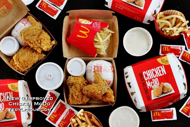 McDo PH New and Improved Chicken McDo and Anong Chicken Ni Joy TVC, Chicken McDo PH Blog Review Price Menu Branches Online Delivery YouTube Facebook Instagram Twitter YedyLicious Manila Food Blog