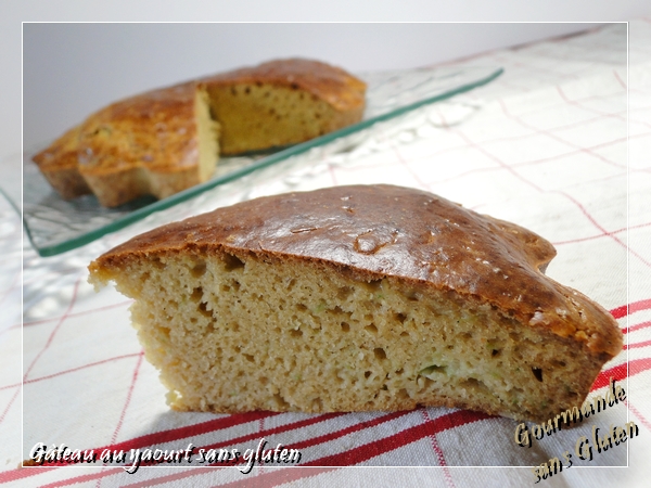 Gâteau au yaourt sans gluten et sans lactose