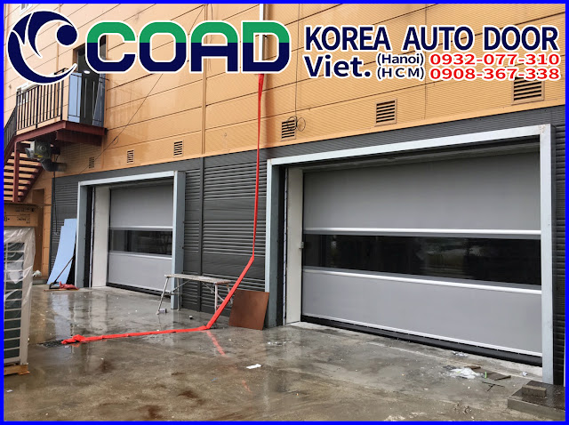 Cửa cuốn đóng mở nhanh, cửa thực phẩm, cửa cuốn tốc độ cao, COAD, SK Encar