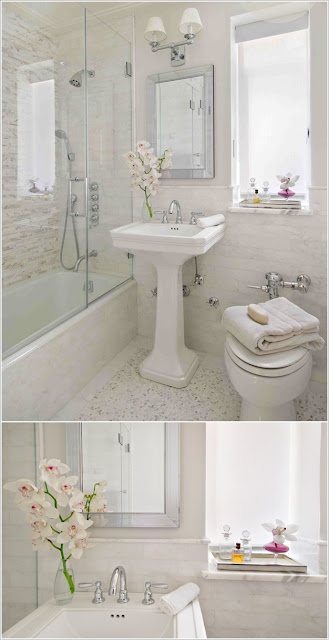 Những ý tưởng thiết kế cho phòng tắm nhỏ thêm đẹp