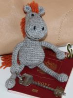  patron gratis caballo amigurumi