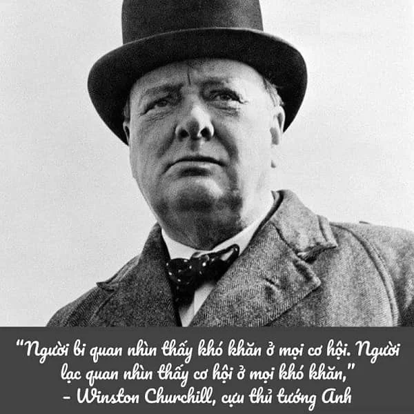 Winston Churchill nói về cơ hội và khó khăn