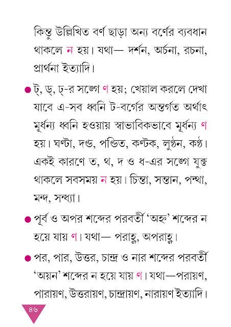 বাংলা বানান | দ্বিতীয় অধ্যায় | সপ্তম শ্রেণীর বাংলা ব্যাকরণ ভাষাচর্চা | WB Class 7 Bengali Grammar