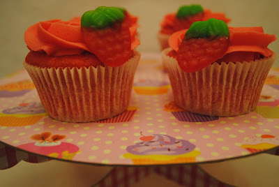 Cupcakes de fresa