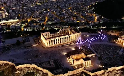 Athens-Acropolis by night