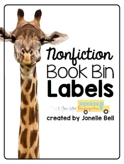 Organize your nonfiction books for kids with these nonfiction book bin labels. Your nonfiction readers will be able to put away nonfiction books with ease if you organize your book corner with these labels.