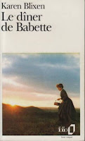 Vie quotidienne de FLaure : Le dîner de Babette - Karen BLIXEN