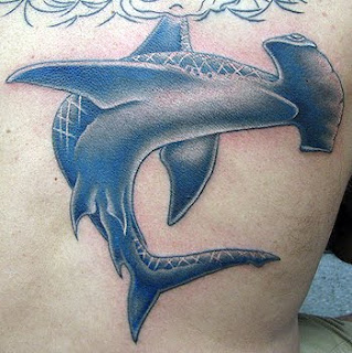 shark tattoo design for body