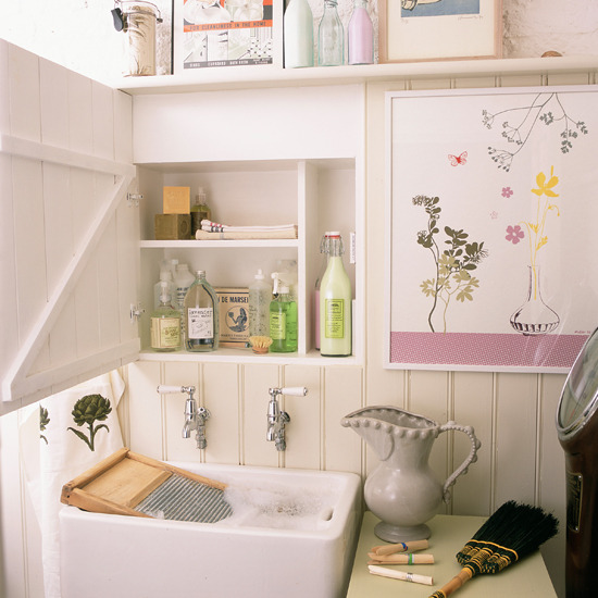 New Home Interior Design: Country utility room decorating ideas