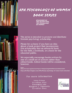 APA Psychology of Women Book Series flier