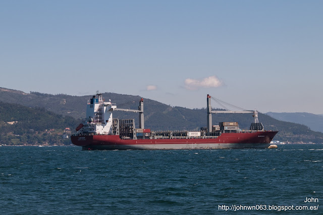 gluecksburg, portacontenedores, container ship, guixar, vigo