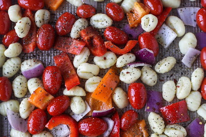 SHEET PAN GNOCCHI AND ROASTED VEGETABLES