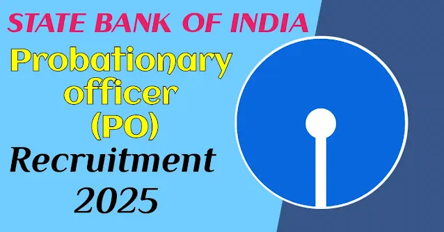 SBI PO Recruitment 2025 - Apply Online for 541 Probationary Officer Posts