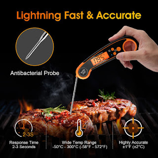 Digital Kitchen Waterproof Food Thermometer