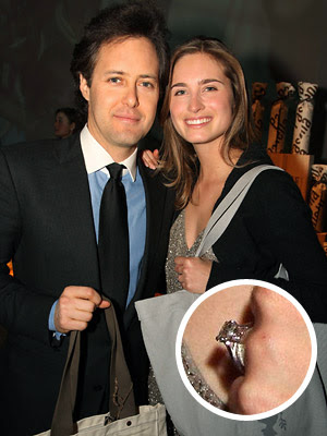 $80,000 to $100,000 Lauren Bush's Diamond Engagement Ring
