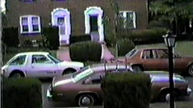 1976 Chevy Nova actual image A screencap from an old family home video 