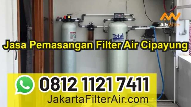 jasa pemasangan filter air cipayung