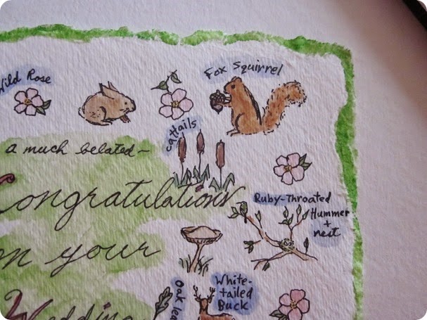 wedding card, rollerblading 022