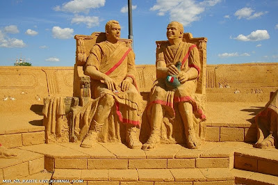 Great Roman Empire Sand Sculpture Exhibition in Russia Seen On coolpicturesgallery.blogspot.com