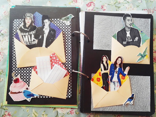 Membuat Scrapbook: Menghias Foto - Pop Up in Envelope 