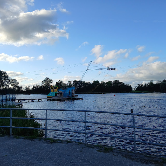 Wasserski-Anlage in Sneek am Strand De Potten