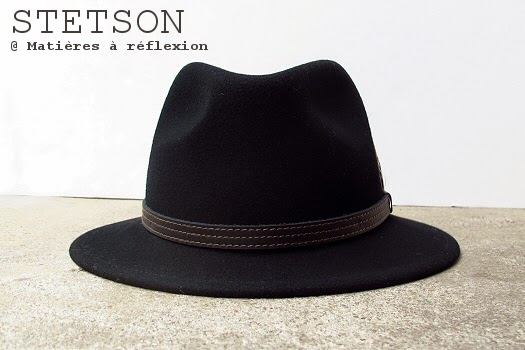 Chapeau femme Stetson noir Vidor