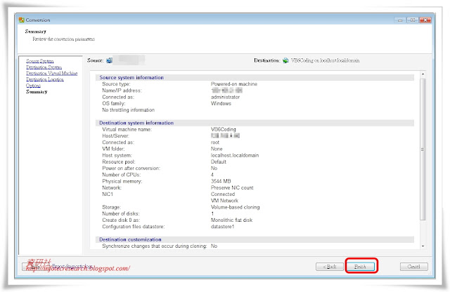 圖_VMware vCenter Converter Standalone P2V(Physical to Virtual) 實體轉虛擬機方法-虛擬機設定_9