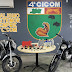Homem é preso pela Polícia Militar do Amazonas em casa usada para desmanche de motocicletas