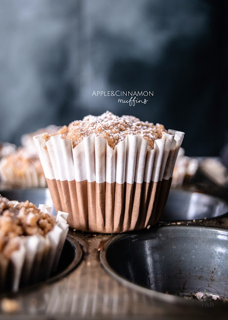 muffins de manzana y canela