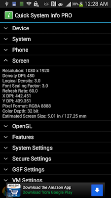 Samsung Galaxy S4 Screenshot