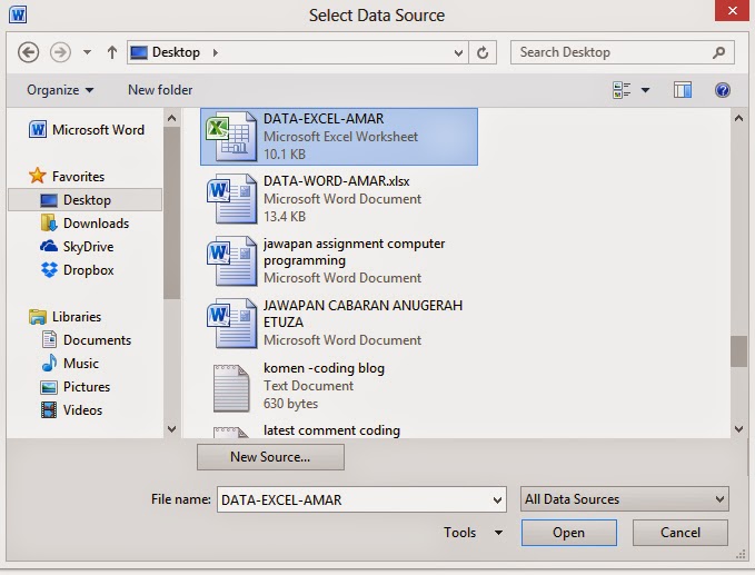 Cara Cara Membuat Mail Merge Di Excel