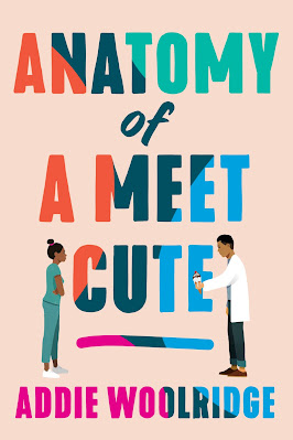 book cover of romantic comedy novel Anatomy of a Meet Cute by Addie Woolridge