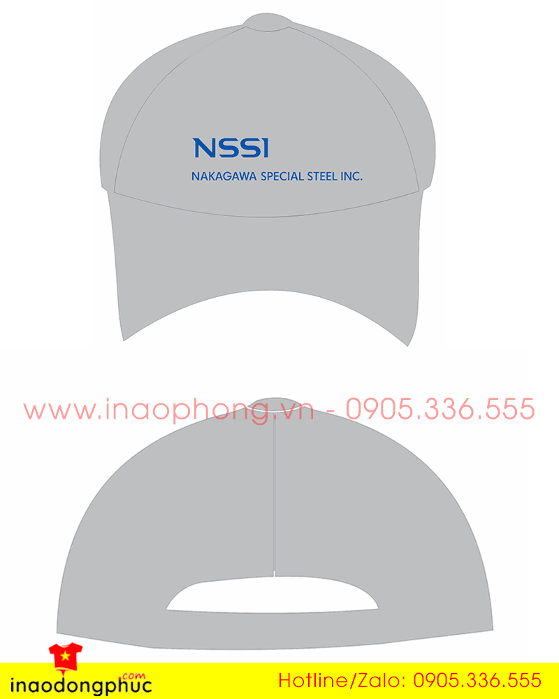 In mũ lưỡi trai Công ty NSSI