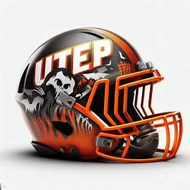 UTEP Miners Halloween Concept Helmets