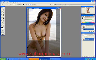 Cara Memotong Gambar dengan Photoshop