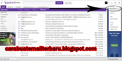 Cara Membuat Signature/Tanda Tangan Di Email Yahoo update 2013