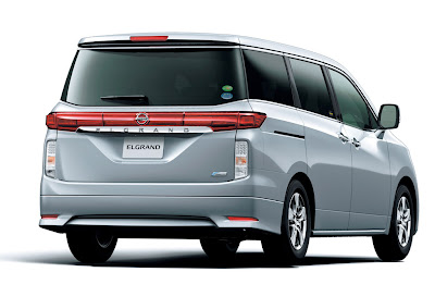 2011 Nissan Elgrand Rear View