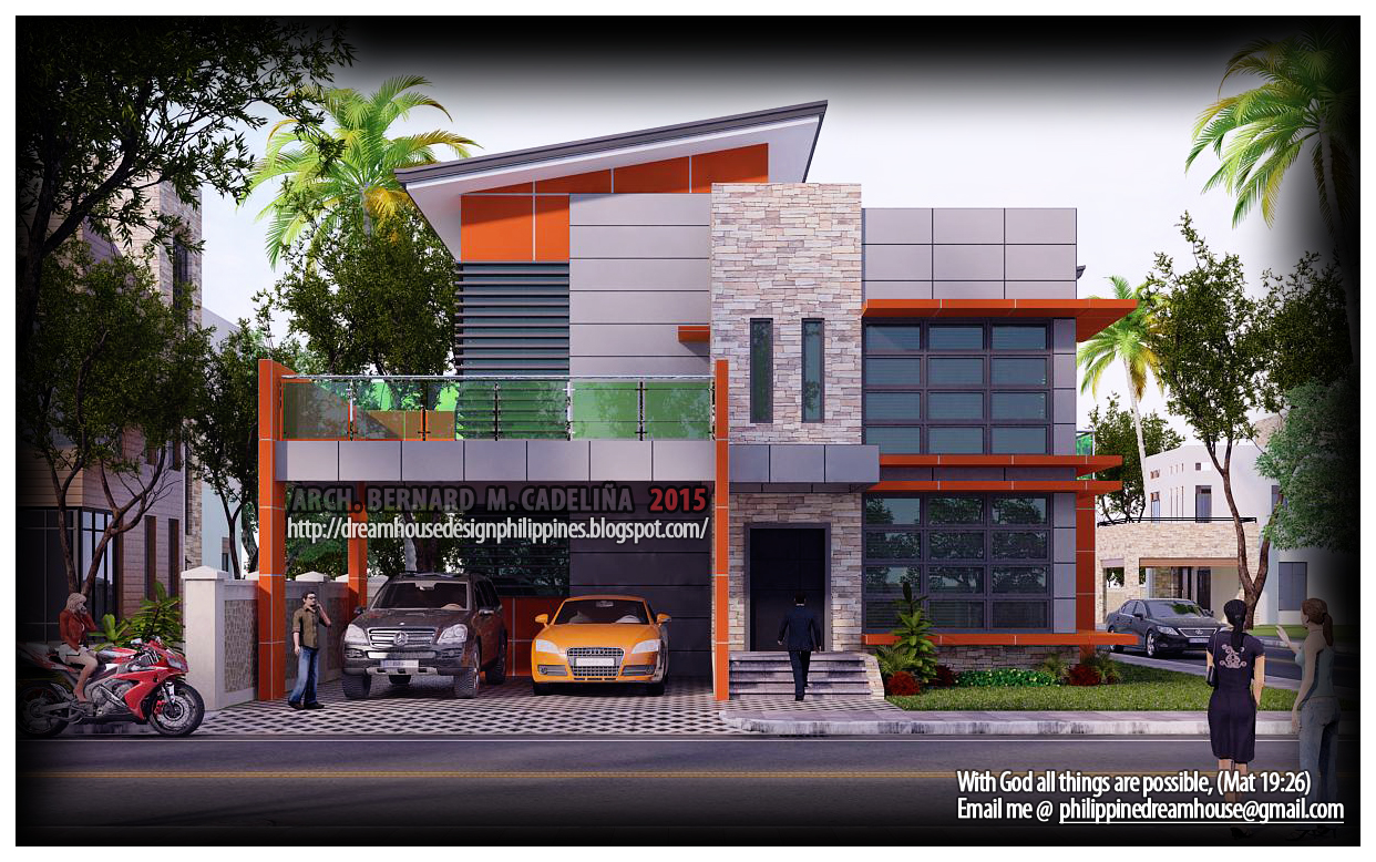  Philippine  Dream House  Design  Four Bedroom Two  Storey  House 