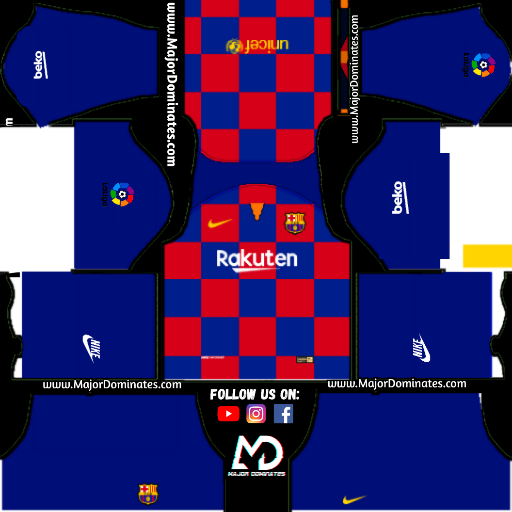 FC Barcelona Logo & Kits Url for Dream League Soccer 2019